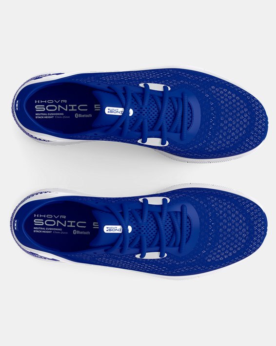 Men's UA HOVR™ Sonic 5 Team Running Shoes, Blue, pdpMainDesktop image number 2